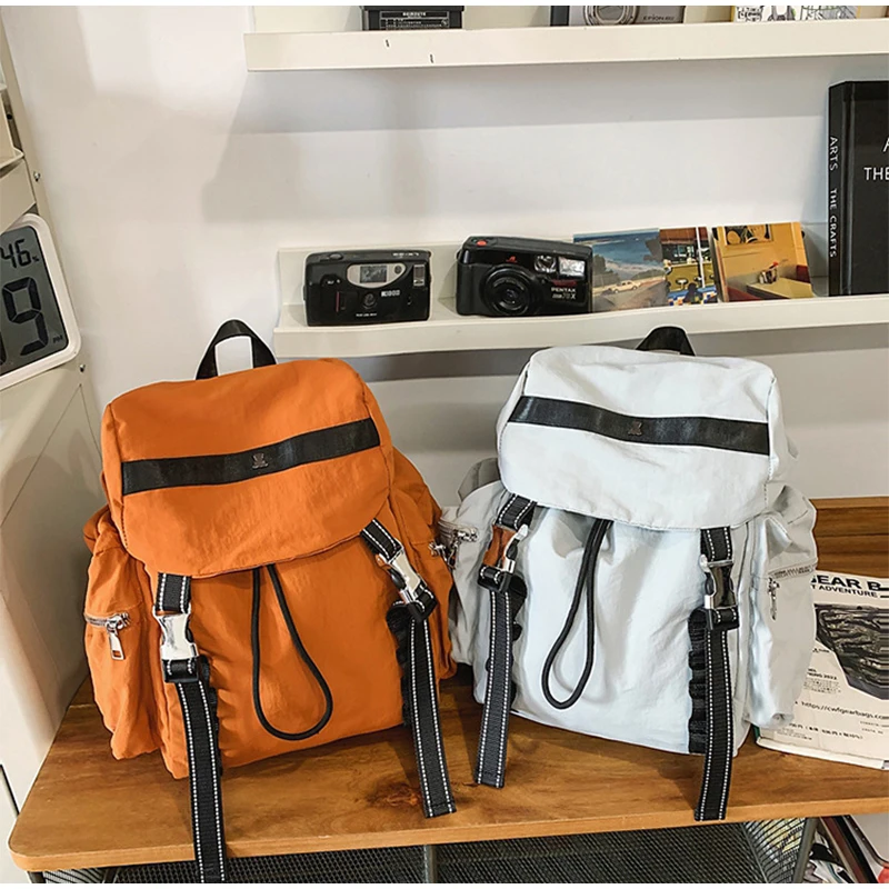 

2025 Summer Outdoor Sports Women's Fashion Backpack Waterproof Casual Travel Bag For Students Large Capacity Travel Shoulder Bag