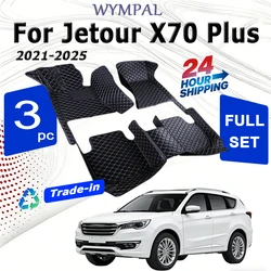 Car Floor Mats For Jetour X70 Plus Seven Seats 2021 2022 2023 2024 2025 Car Accessories