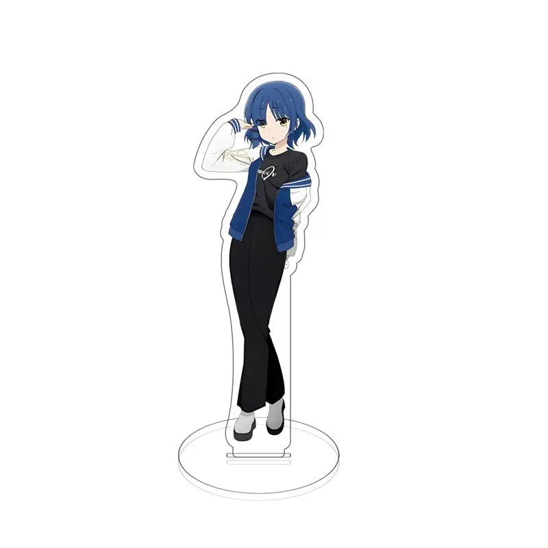 10CM Anime BOCCHI THE ROCK! Figures Gotoh Hitori Cosplay Acrylic Stand Model Plate Desk Decor Standing Sign Fans Christmas Gifts