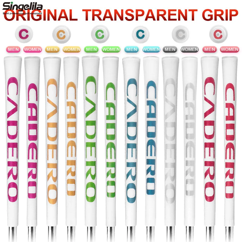 Golf Club Grips for Men and Women Transparent Colorful Non-slip Shock-absorbing Golf Irons/woods Universal Grips