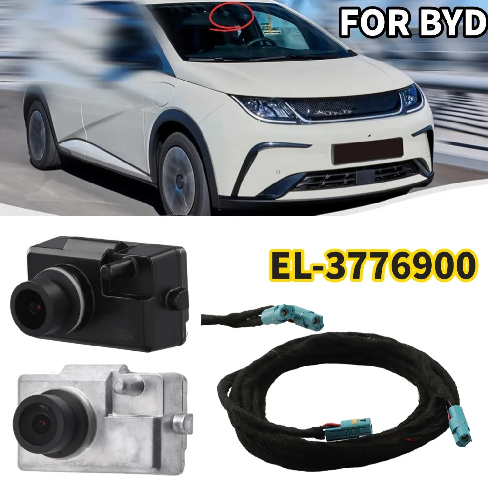 Für BYD EL- 3776900   Fahrzeugmontierte Dashcam ADAS GPS-Kamera DVR Drive Recorder-Kamera mit Verkabelung und Stromkabel