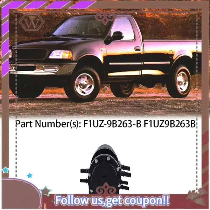 A57E-ใหม่การใช้ปั๊มอ่างเก็บน้ําถังตัวเลือกวาล์วอุปกรณ์เสริม F1UZ-9B263-B F1UZ9B263B สําหรับ Ford 89-97 F150 F-250 F350