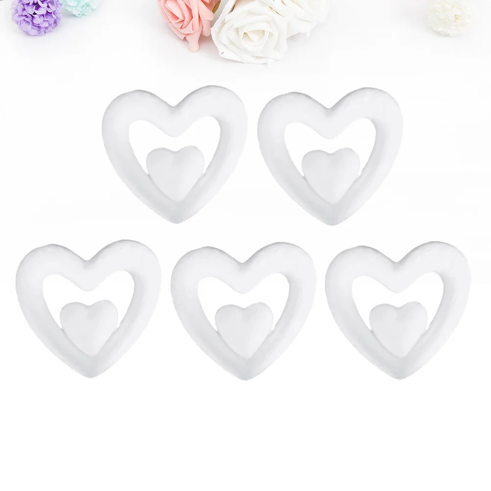 

20Pcs Heart Shaped Hanging Decorations Double Heart Valentines Day Wedding Proposal Engagement Party Romantic Decoration