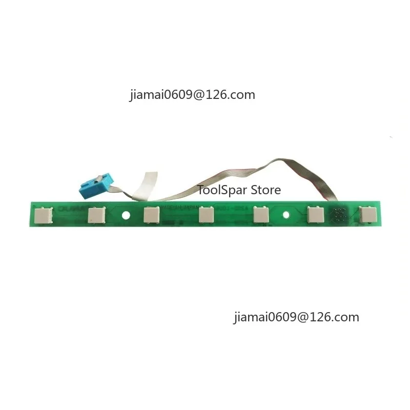 Button Strip, Industrial Equipment Keypad Strip, Used Disassembled Machine Spare Parts