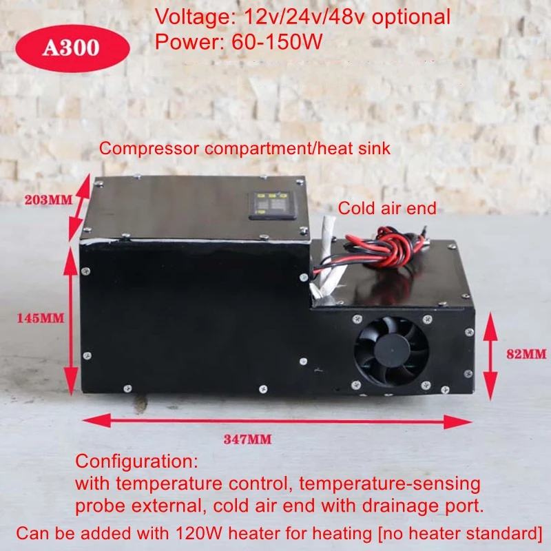 A300 Micro Air Conditioner Model Mobile Portable Air Conditioner Tent Air Conditioner Cargo Lala Air Conditioner 12V24V48V