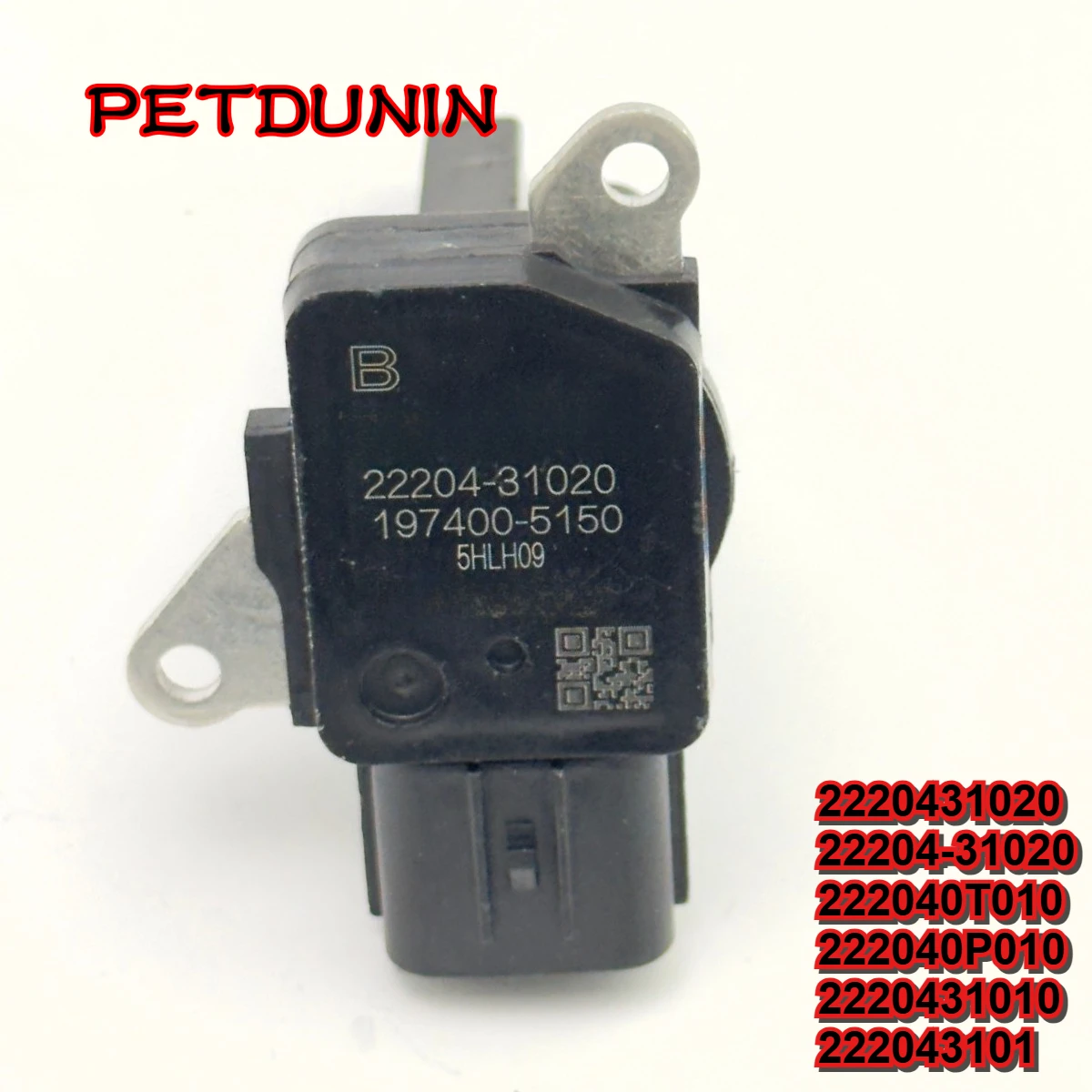 

2220431020 22204-31020 222040T010 222040P010 2220431010 222043101 Датчик расхода воздуха (дроссельный датчик) в сборе для Corolla SED RUKUS Lexus
