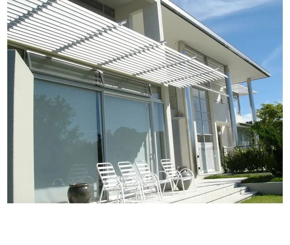 Easily Assembled Waterproof Pergola Opening Louver Outdoor Canopy Gazebo Aluminium Roof