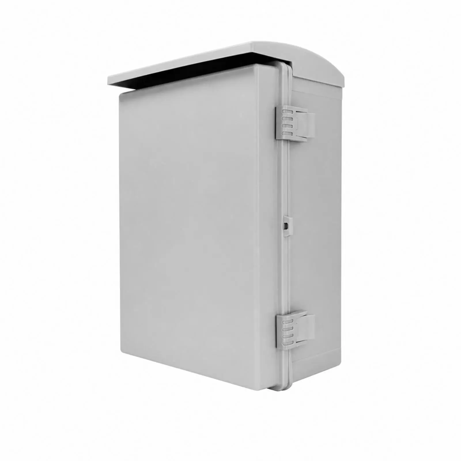 IP66 Outdoor Electrical Junction Box Waterproof Enclosure ABS Plastic Cabinet Hinged Latch Door for Cable Entry