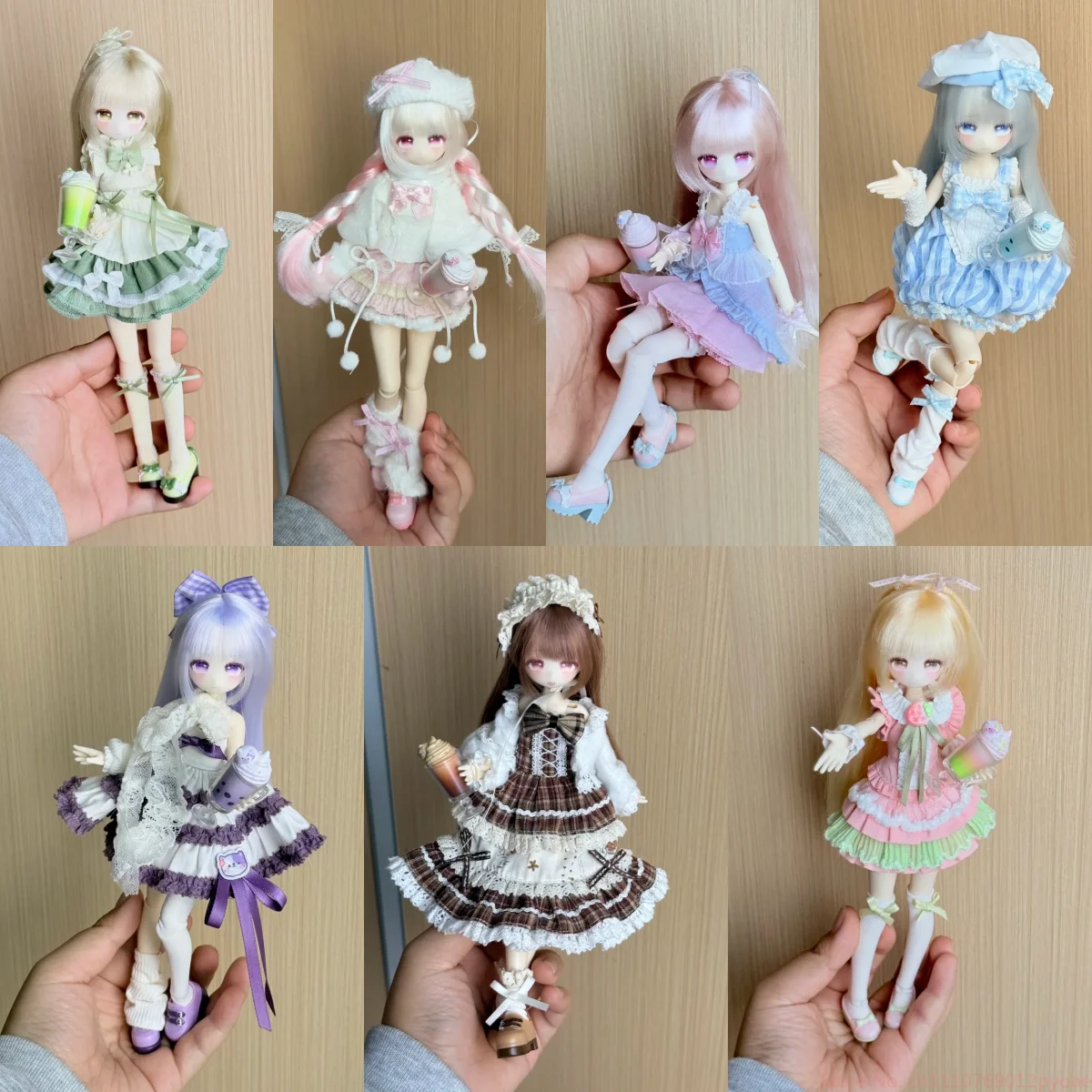 

Momotale Blind Box Anime Figure Doll - Four Seasons Tea Tales Series Collectible Toy Ornament for Desktop Gift for Girls