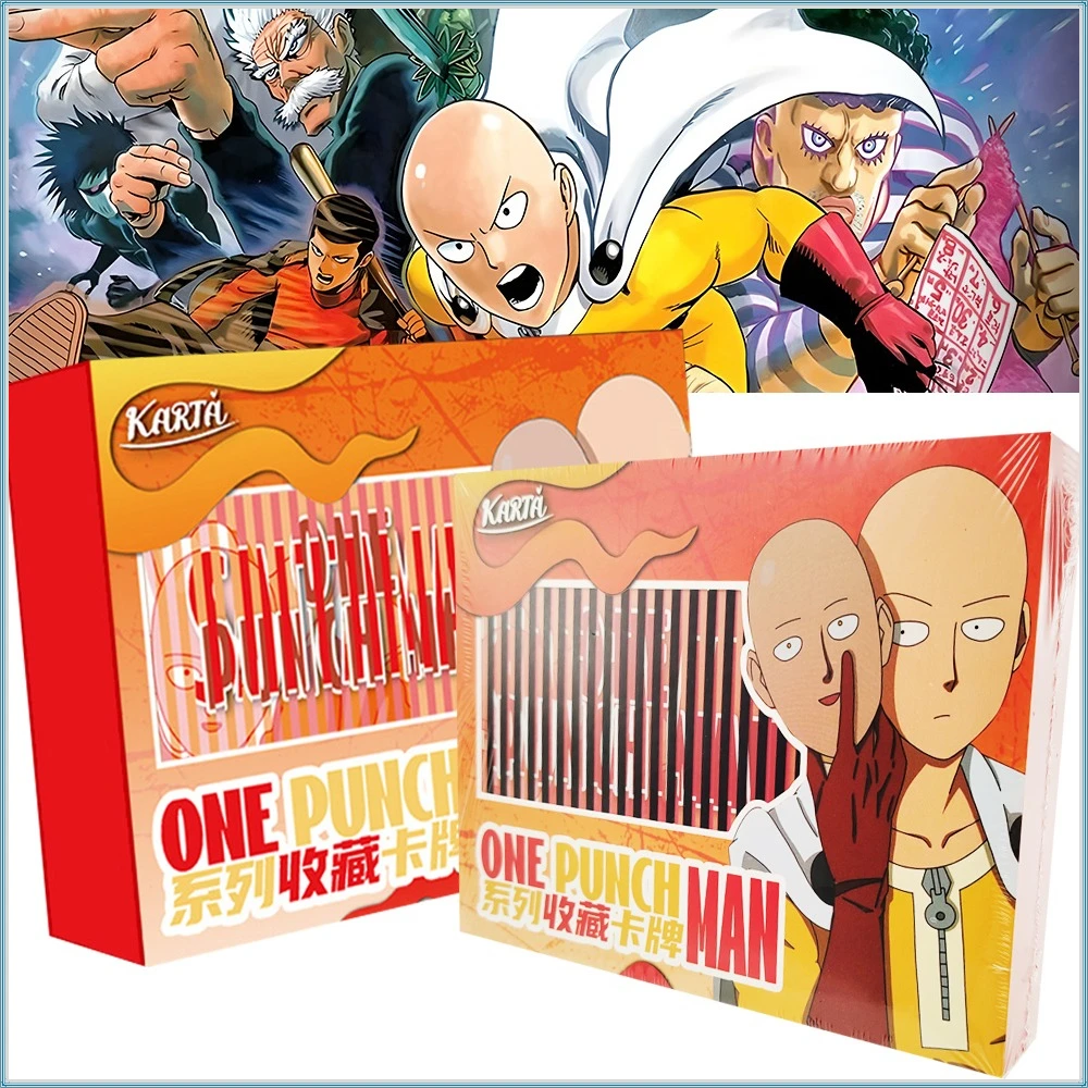 

Classic Anime IP One Punch Man Collection Cards Highly Beloved Characters Personality Exclusive Fun Special-shaped Cards Gifts