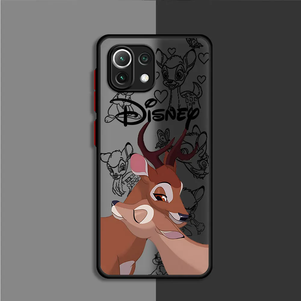 Disney Bambi Deer Phone Case for Xiaomi Mi 9T 11 Lite 12 13 Pro Note 10 Lite 11T 12X 10T 13 Ultra 12T Pro Shockproof Cover