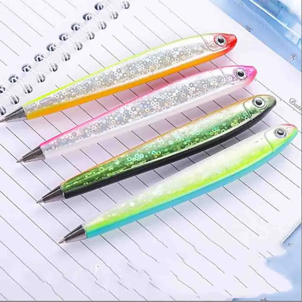 New Creative Fish Ballpoint Pen Ocean Signature Writing Pen Funny Gifts Stationery Back To School Office Supply Writing Tools