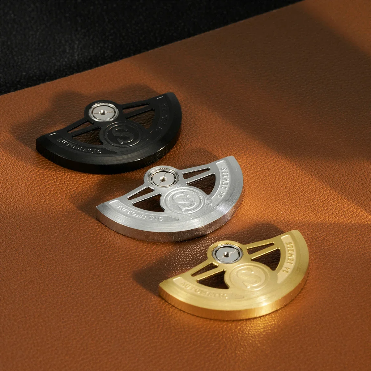 

Mod NH3 Series Rotor Suit for NH34 NH35 NH36 Movement Modification Mechanical Movement Parts Gold/Blue Oscillating Weight Hammer