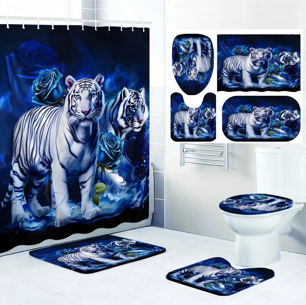 White Tiger Bathroo… - image