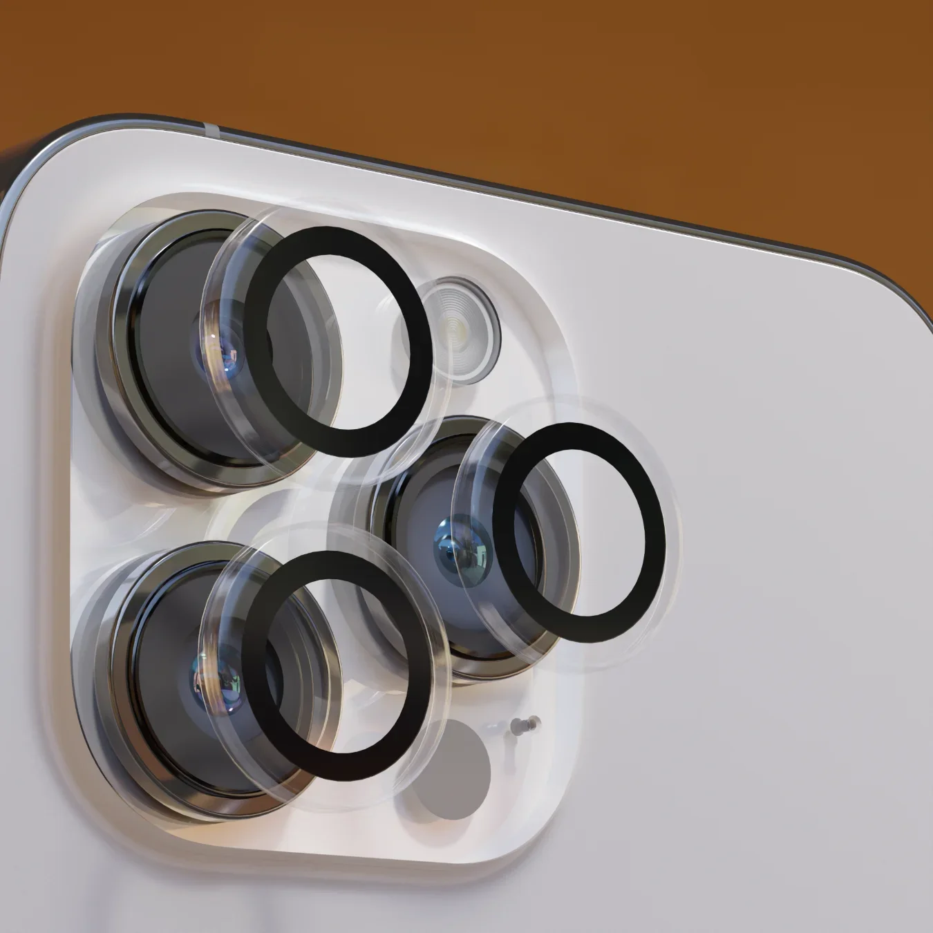 Stealth lensbeschermfolie is geschikt voor iPhone 15 16 Pro Max Plus Nieuwe onafhankelijke lensglasbeschermfolie