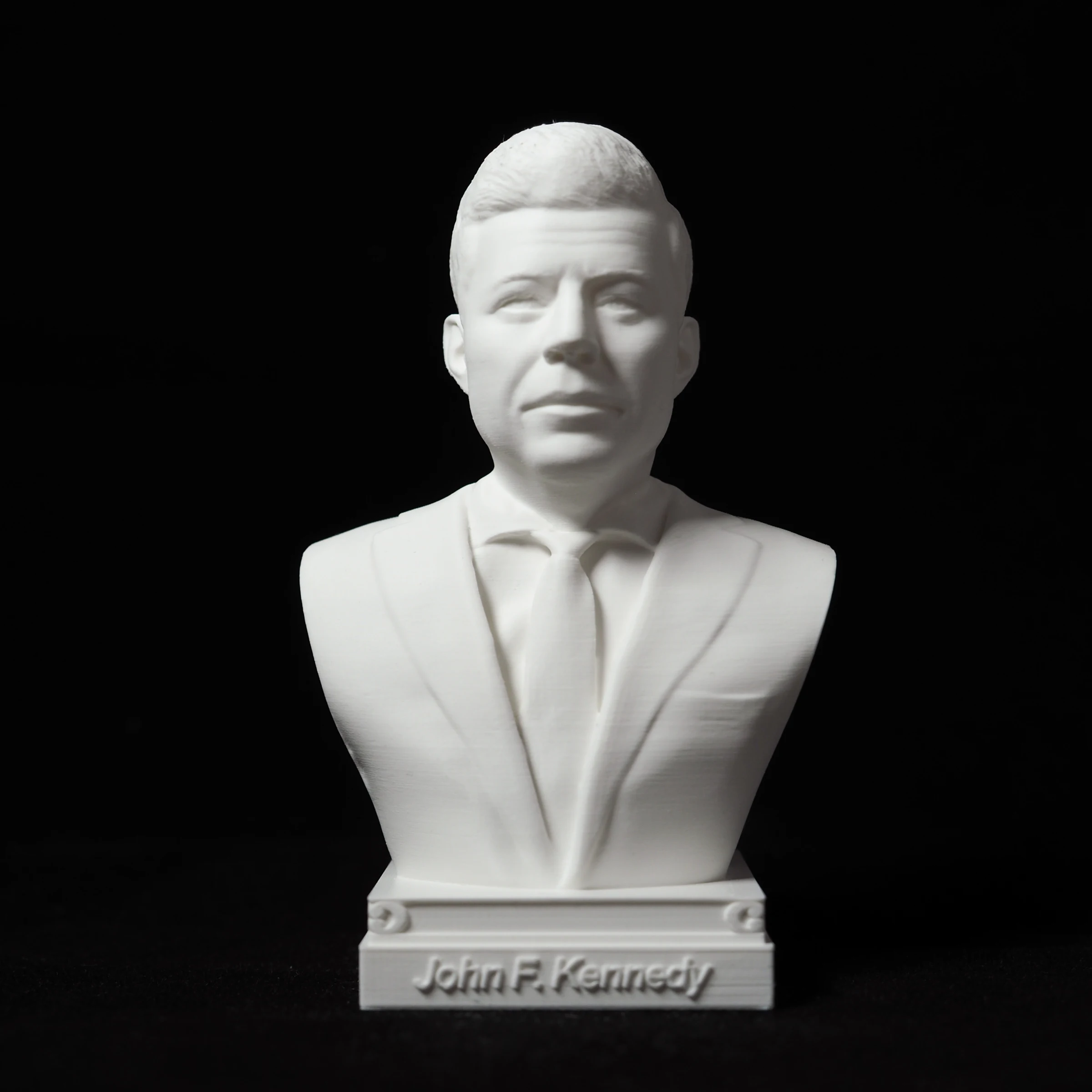 John Kennedy ornaments statue hand model decoration bust crafts great man portrait desk desk, 3D printing PLA plastic