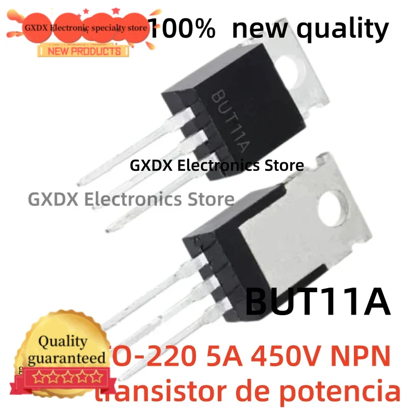 10-20-30-50Uds 100% new BUT11A BUT11 TO-220 5A 450V NPN power transistor best quality