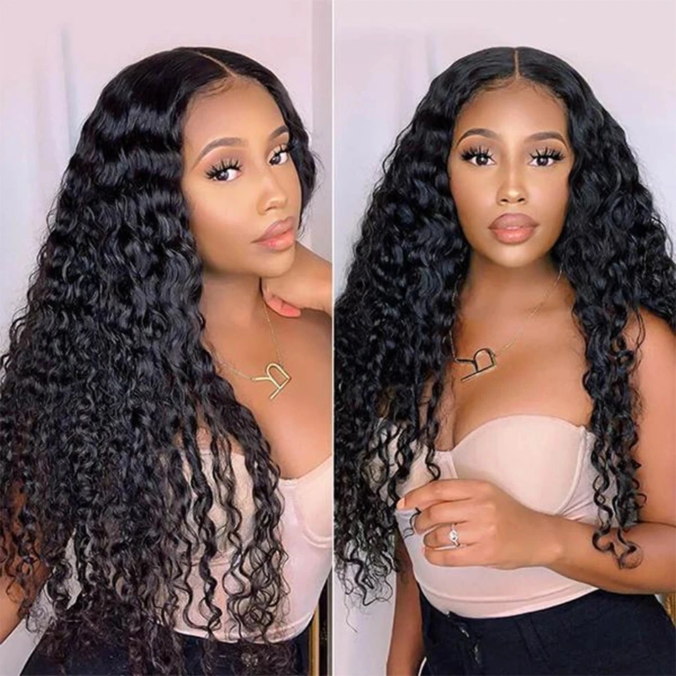 Water Wave Human Hair Bundles Unprocessed Curly Human Hair Bundles Weave Water Curly Bundle Virgin Hair for biack women