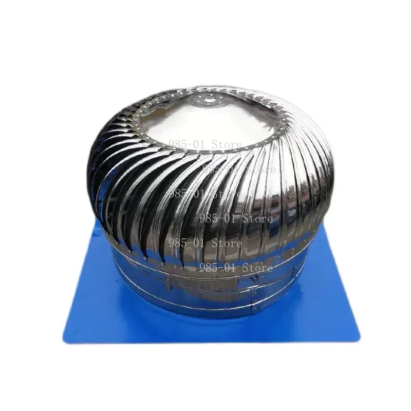 Auto-Rotating Wind Turbine Stainless Steel Roof Ventilator Zero Energy Cost for Poultry Farm Warehouse