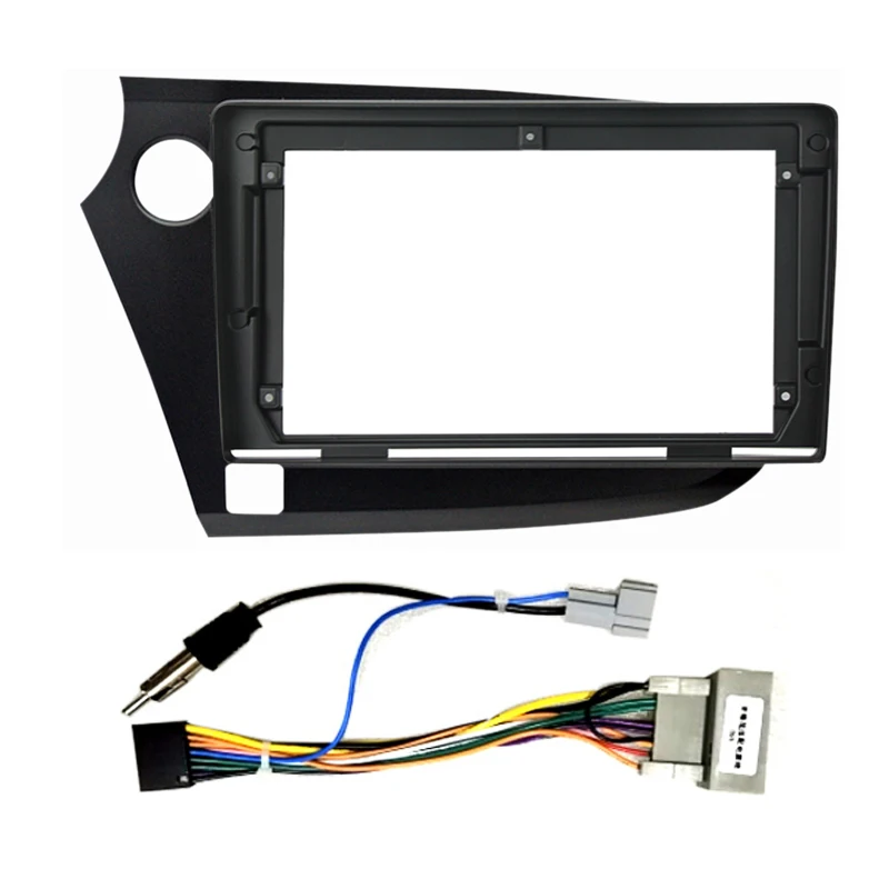 NaviFly Car Radio Stereo 2din dvd player Fascia Frame for Honda Insight 2009 2010 2011 2012 2013 2014 Panel Frame Trim Panel Kit