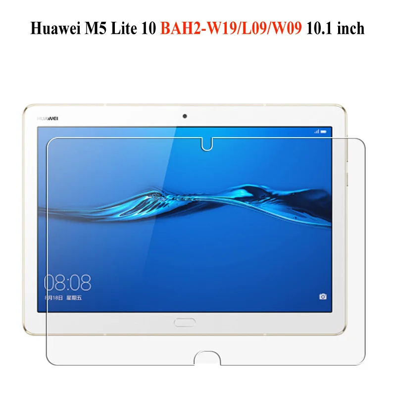 Pellicola salvaschermo 2 pezzi per Huawei Mediapad T3 7.0 T5 10 M3 M5 M6 8.4 10.8 M5 lite 8.0 10.1 pellicola protettiva per Tablet in vetro temperato