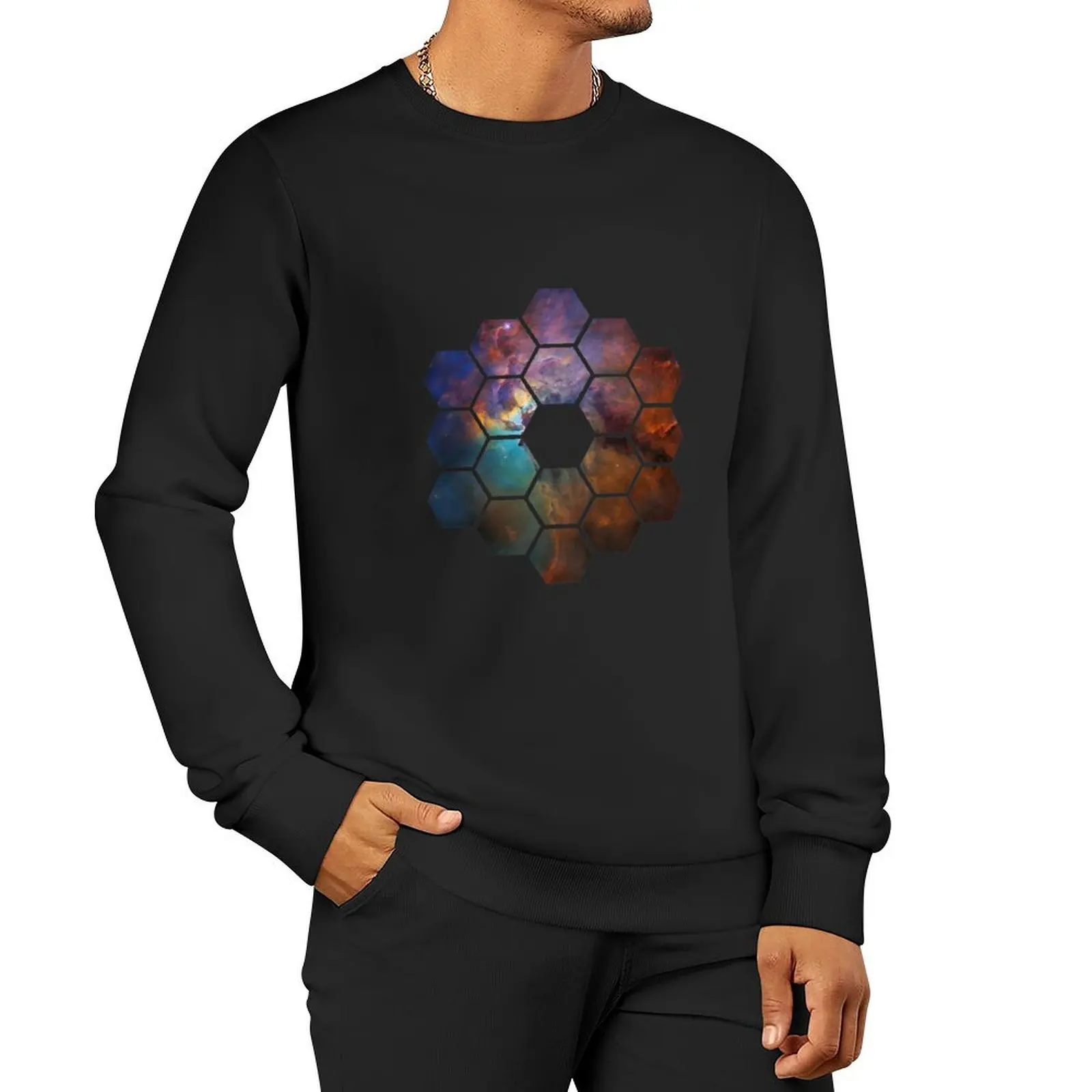 

James Webb Space Telescope JWST Sunset Pullover Hoodie streetwear men tracksuit korean autumn clothes men sweatshirt