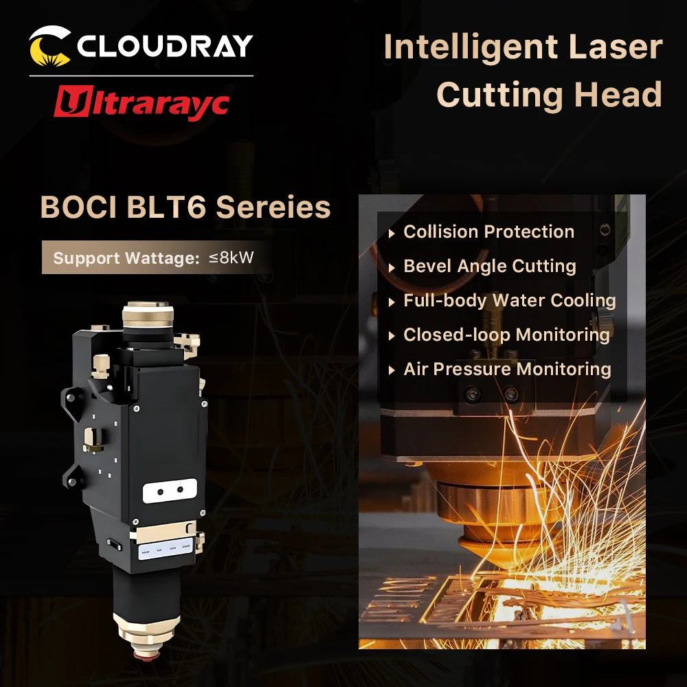 رأس القطع من سلسلة Ultrarayc BOCI BLT4 للقطع الذكي على آلة القطع المشطوفة ثلاثية الأبعاد ثنائية الأبعاد مع قطع ثابت وتركيب بسيط
