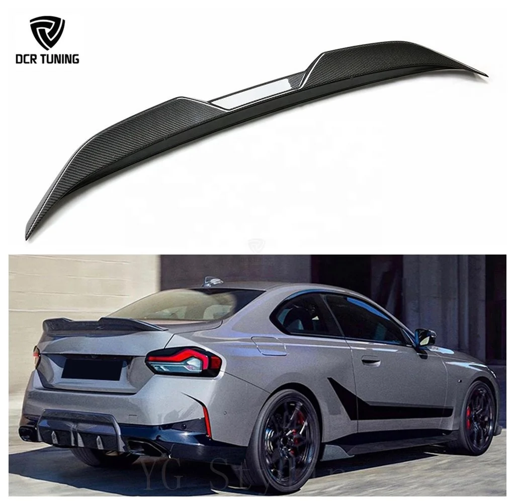 For BWM 2 Series G42 Coupe 2 Door m225 m240i Carbon Rear Spoiler MP Style 2022+