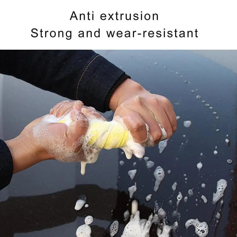 10PCS Strong Absorbent PVA Cleaning Sponge Multi-functional Sponge Brush Household Kitchen Cleaning Supplies Car Cleaning Tool