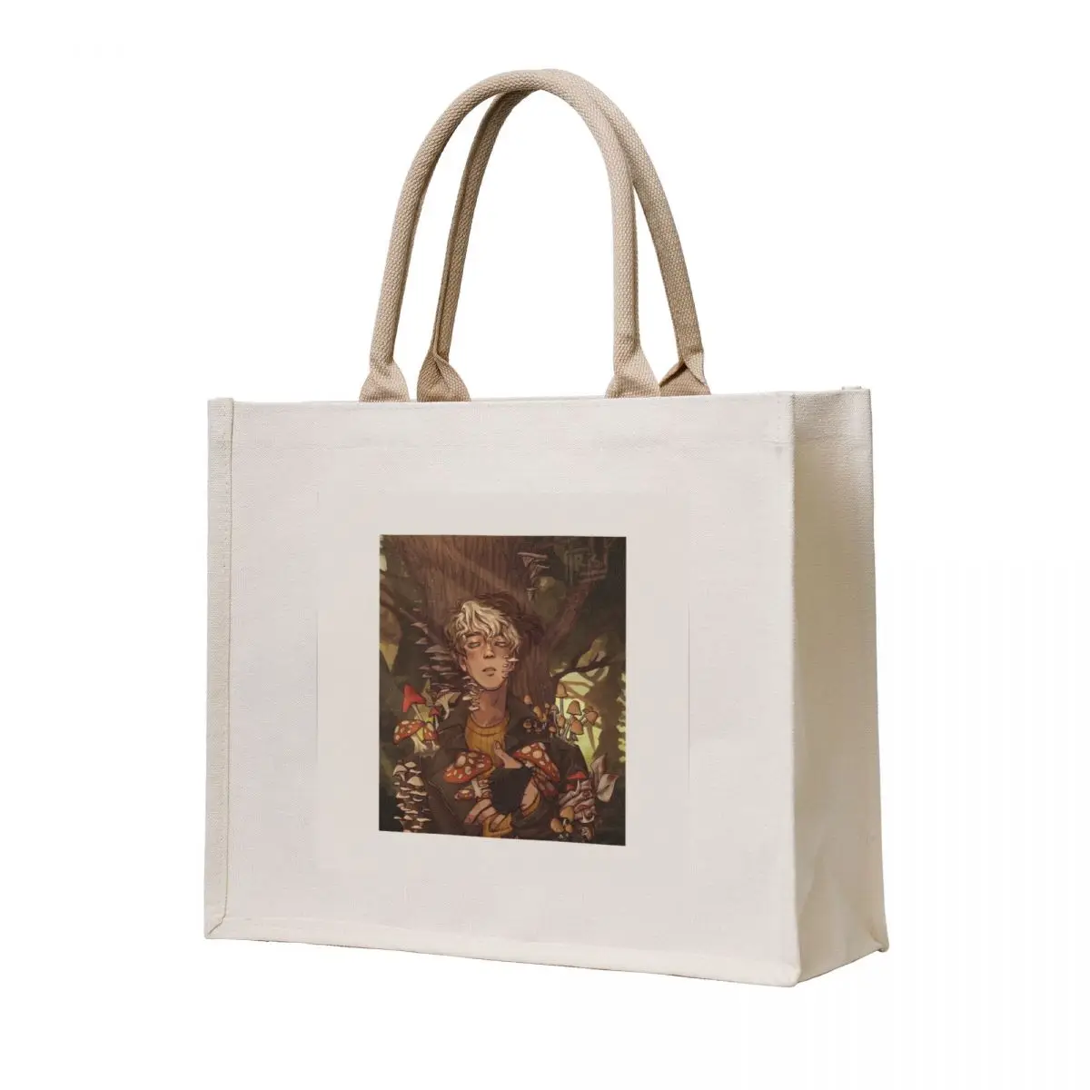 

Wilbur Soot Mushroom Portrait Tote Bag the tote bag tote bags aesthetic Women's beach bags university shopper bag