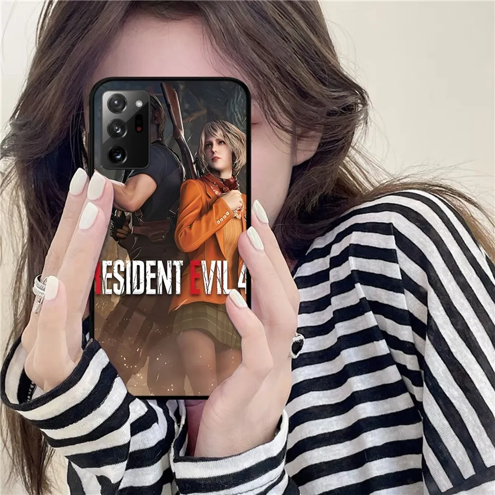 Video Game Resident Evil Phone Case For Samsung Note 8 9 10 20 pro plus lite M 10 11 20 30 21 31 51 A 21 22 42 02 03