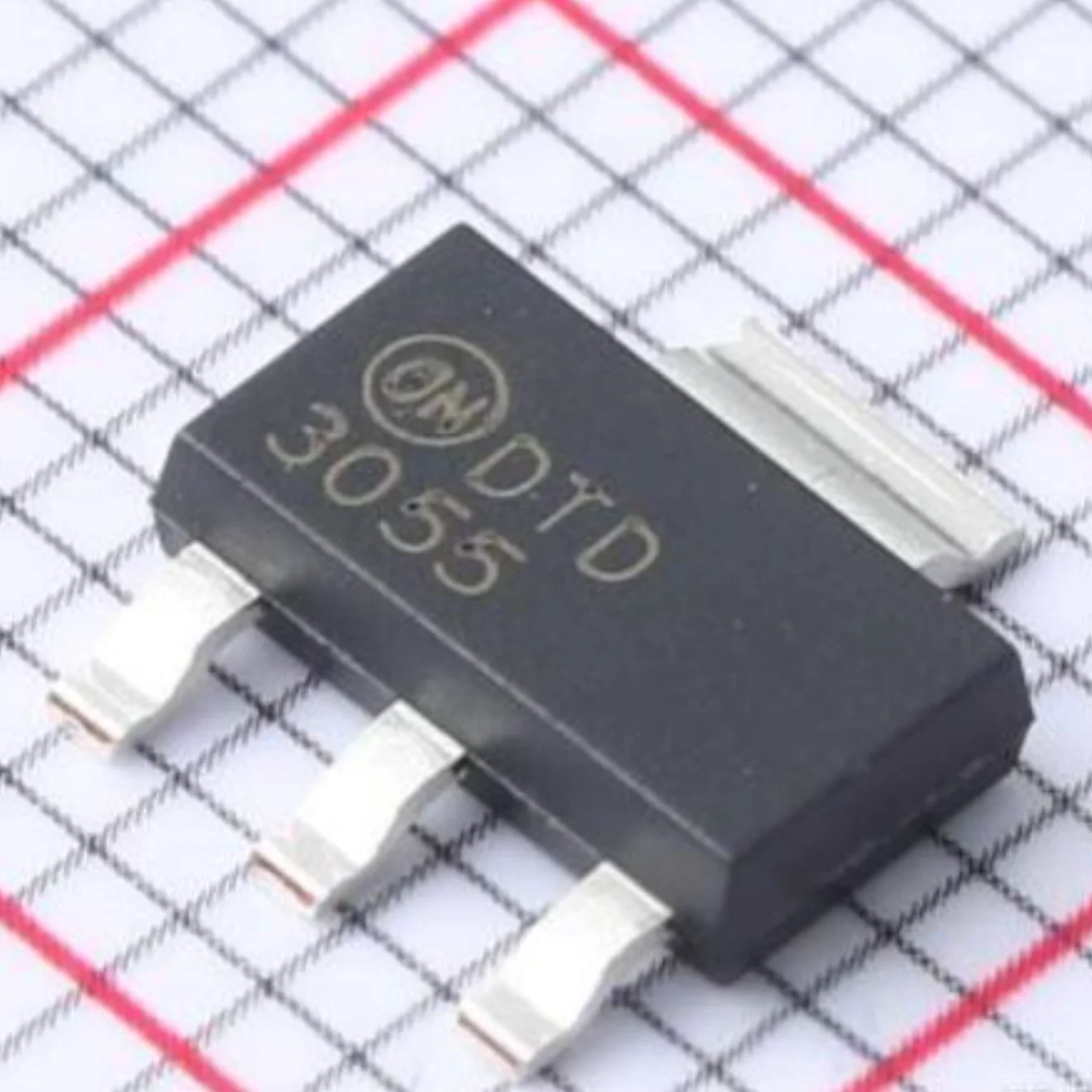 10PCS NDT3055 NDT3055L Marking 3055 3055L 60V 4A 3W SOT-223 NEW Original N-Channel Field Effect Transistor MOSFETs NDT3055 3055L