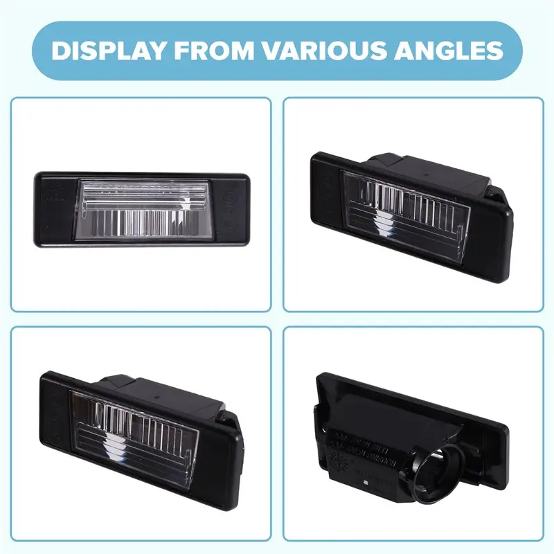 For Nissan Armada Juke Versa X-Trail Qashqai Pathfinder Navara Car Tail License Plate Light 265108990A 26510-8990A