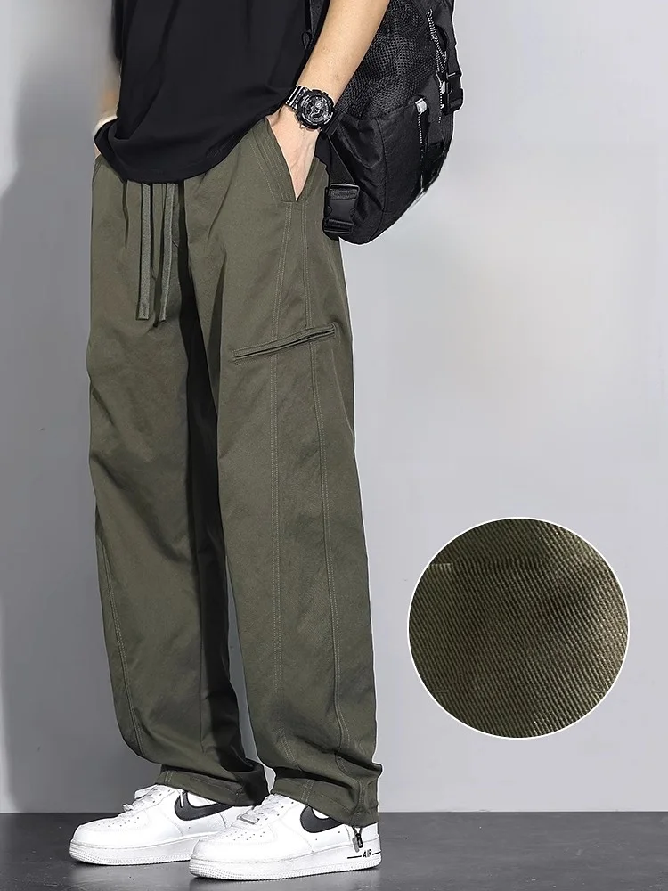 

Casual Pants Men's Summer New American Knife Thin Qui Dry Workwear Long Trousers Straight Leg Loose Fit Jeans