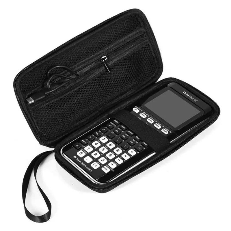 Imagem -06 - Caixa com Zíper para Capa Protetora Bolsa Protetora para Instrumentos Ti83 Ti94 Ti-84 Calculadora