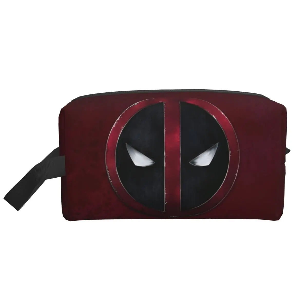 Superhero Deadpool Theme Cartoon Storage Organizers Women For Makeups Print Makeup Pouch Travel Multi-purpose Cosmetic Bags