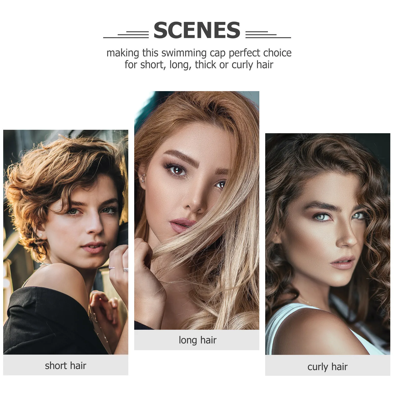 

Floral Swim Cap Elastic Petal Design Hair Protection Large Stretchy Bathing Hat For Women Long Hair Swimming Spa Swim Caps