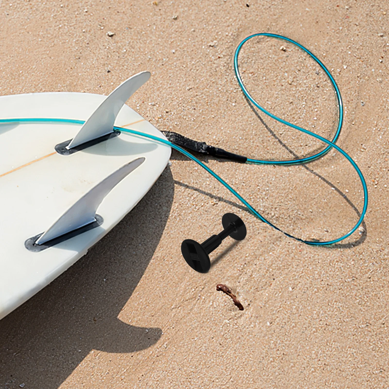 

Surfboard Leash For Surfing Foot Rope Paddle Board Accessory Kayak Plugs Screw Surf Plug Body Board Leash Plug Water Sports