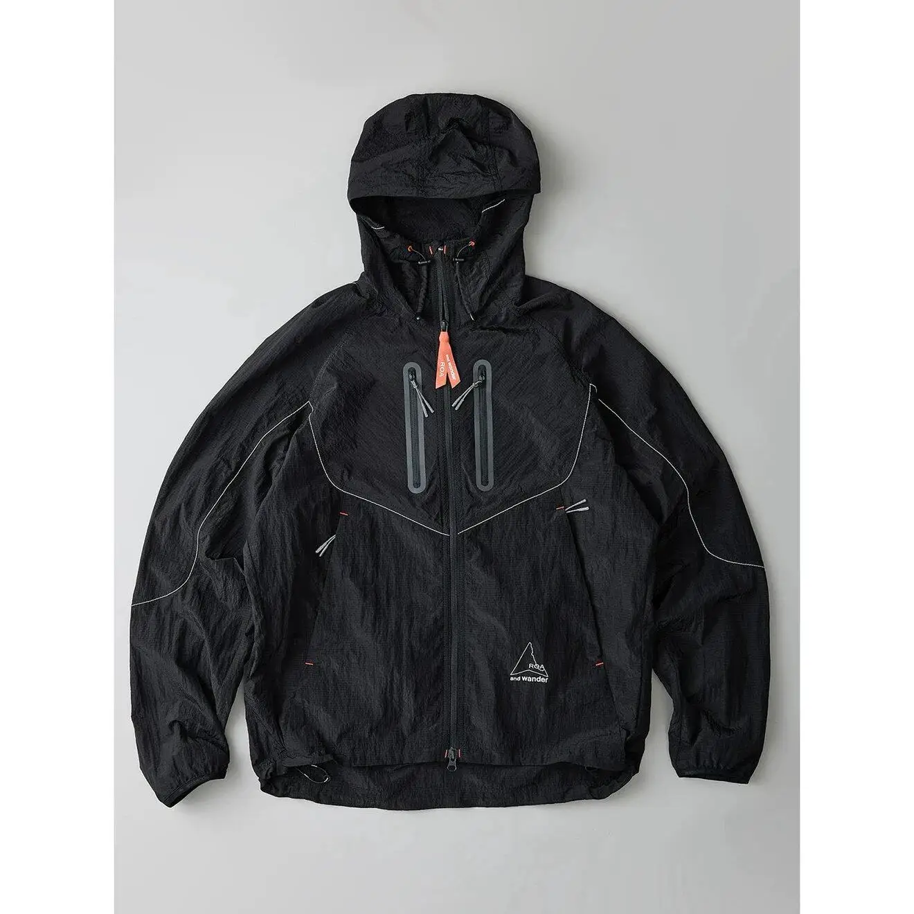 AW x ROA HIKING 26SS Colaboración: Chaqueta Funcional con Protección Solar, Impermeable y con Capucha para Exteriores