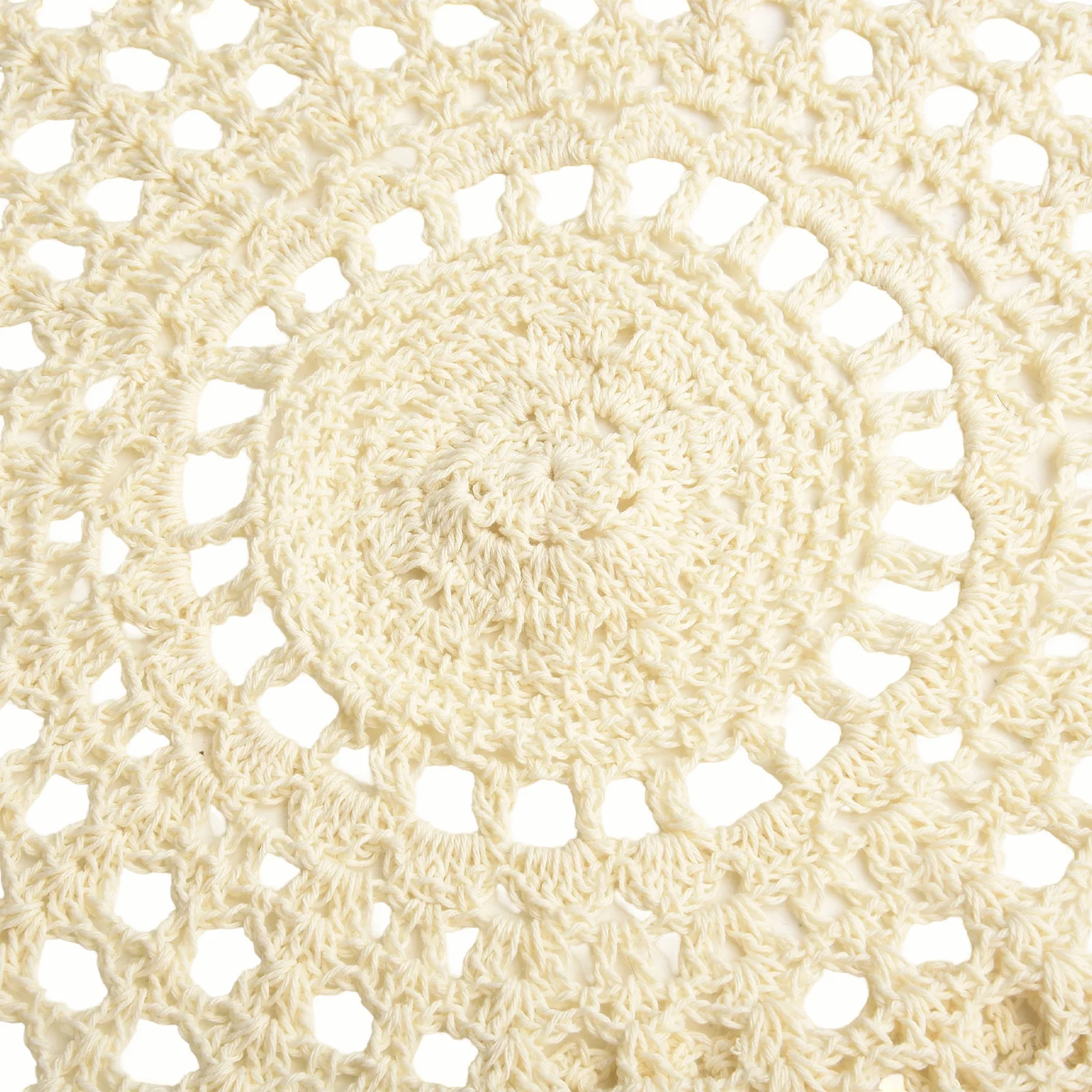 Practical for versatile Use Wedding And Home Decoration To Use Tablecloth Round Tablecloth Cotton Crochet Lace