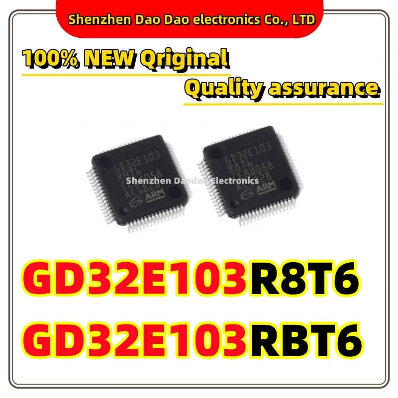 

GD32E103R8T6 GD32E103RBT6 LQFP-64 MCU microcontroller chip IC New original