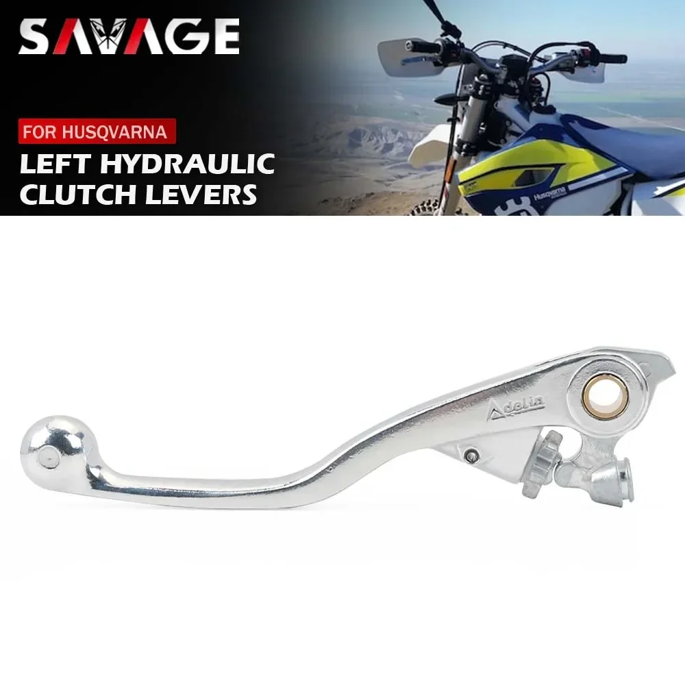 Left Hydraulic Clutch Lever For HUSQVARNA FE 250 350 450 501 570 390 FC FX 350 450 FS Motorcycle Accessories Aluminum Handles