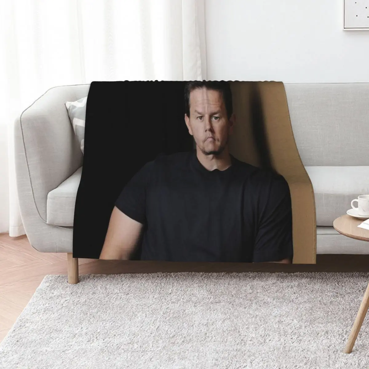 mark wahlberg Throw Blanket Luxury Thicken christmas decoration Plaid on the sofa Furry heavy to sleep Blankets For Bed Blankets