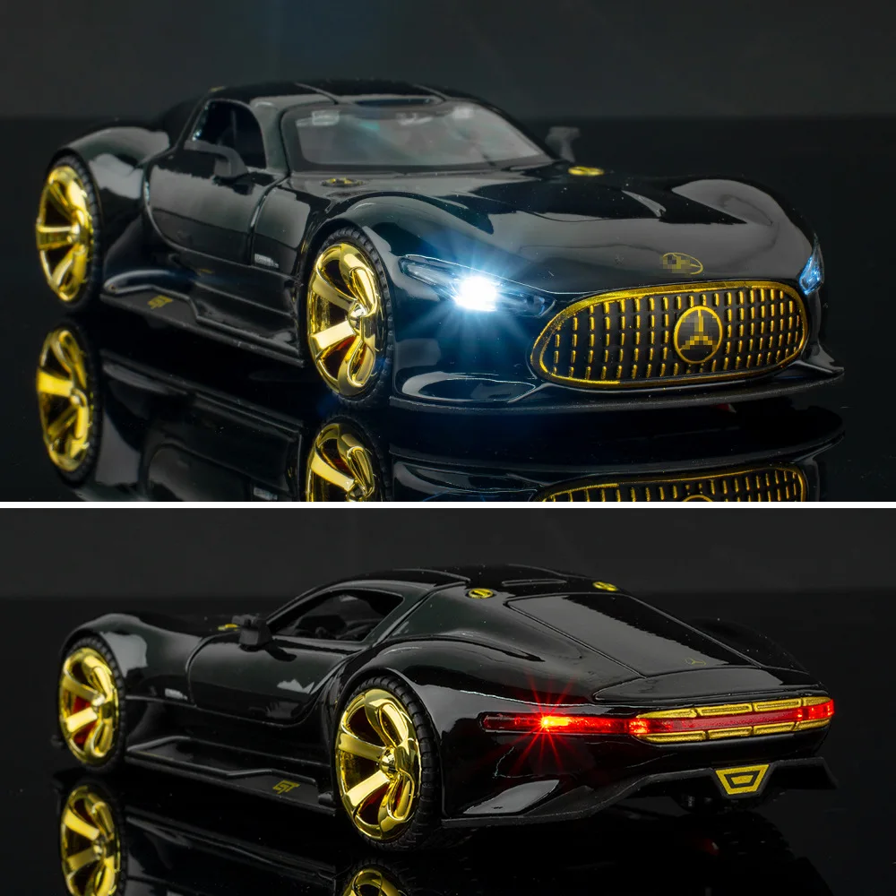 

1:32 GT автомобиль литой под давлением модель из металлического сплава автомобиля звук и свет хобби высокая имитация коллекции украшения бойфренд