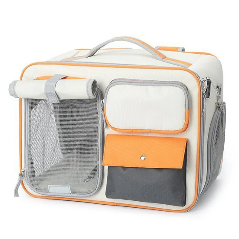 Portable Backpack Pet Outing Dog Shoulder Bag Good-looking Breathable Box