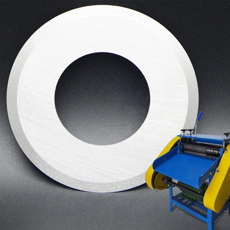 Customized 5PCS Cable Cutting Machine Round Blade Slitter Knife Wire Stripper Peeling Machine Circular Knife