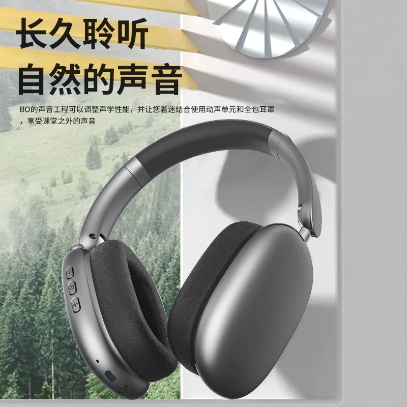

25 New head-mounted wireless Bluetooth headset ANC active noise reduction super long battery life high sound quality high value