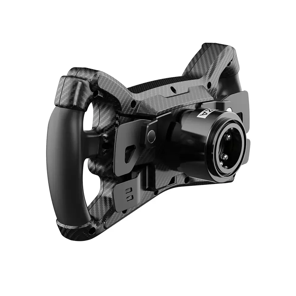 Volante MOZA Racing KS, rueda GT estilo mariposa de 300mm con botones RGB de viaje cortos programables