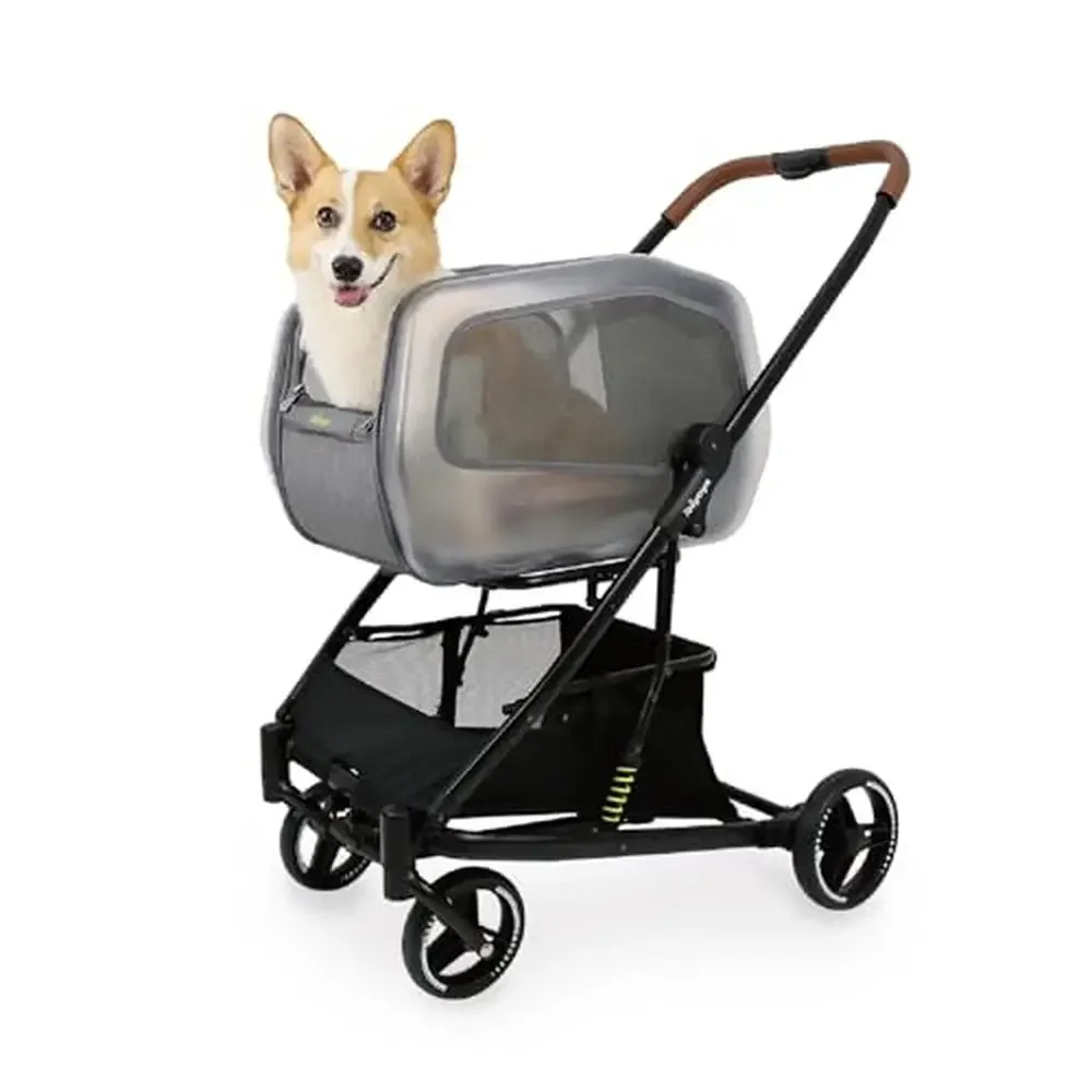 Pet Stroller Wagon Carrier Combo Versatile Travel Solution Small Dogs & Pets