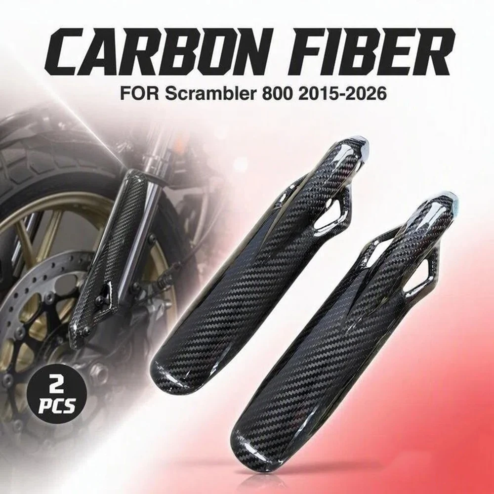 Front Shock Absorber Protectors Fork Cover Guard For Ducati Scrambler 800 2015-2026 Motorcycle Accessories